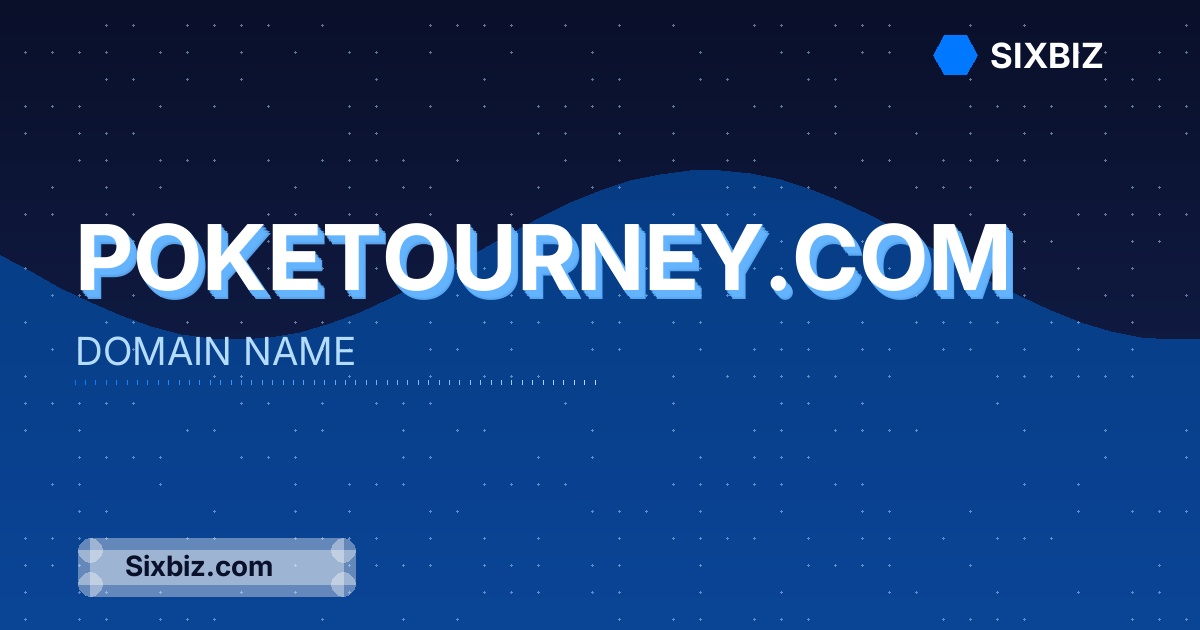 poketourney.com - Premium Domain Name For Sale