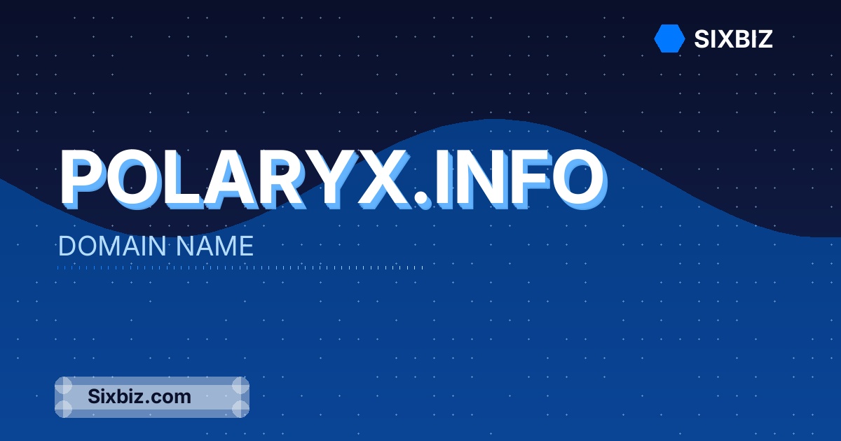 polaryx.info - Premium Domain Name For Sale