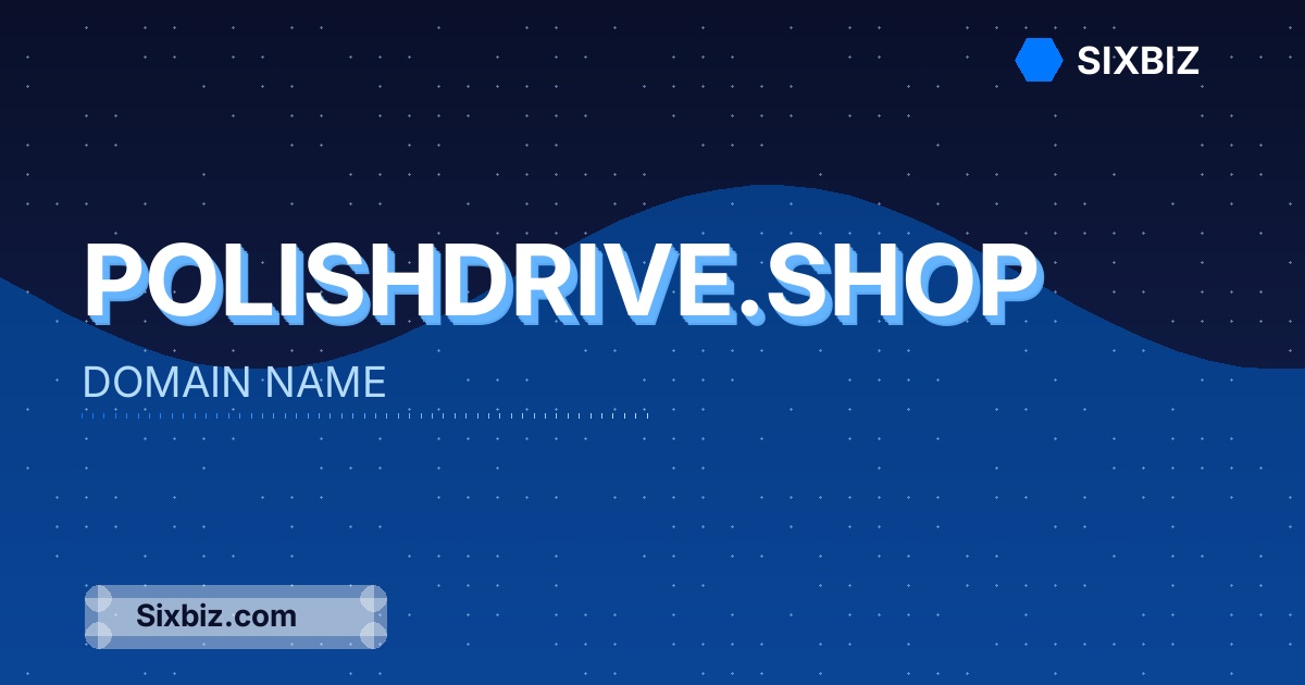 polishdrive.shop - Premium Domain Name For Sale