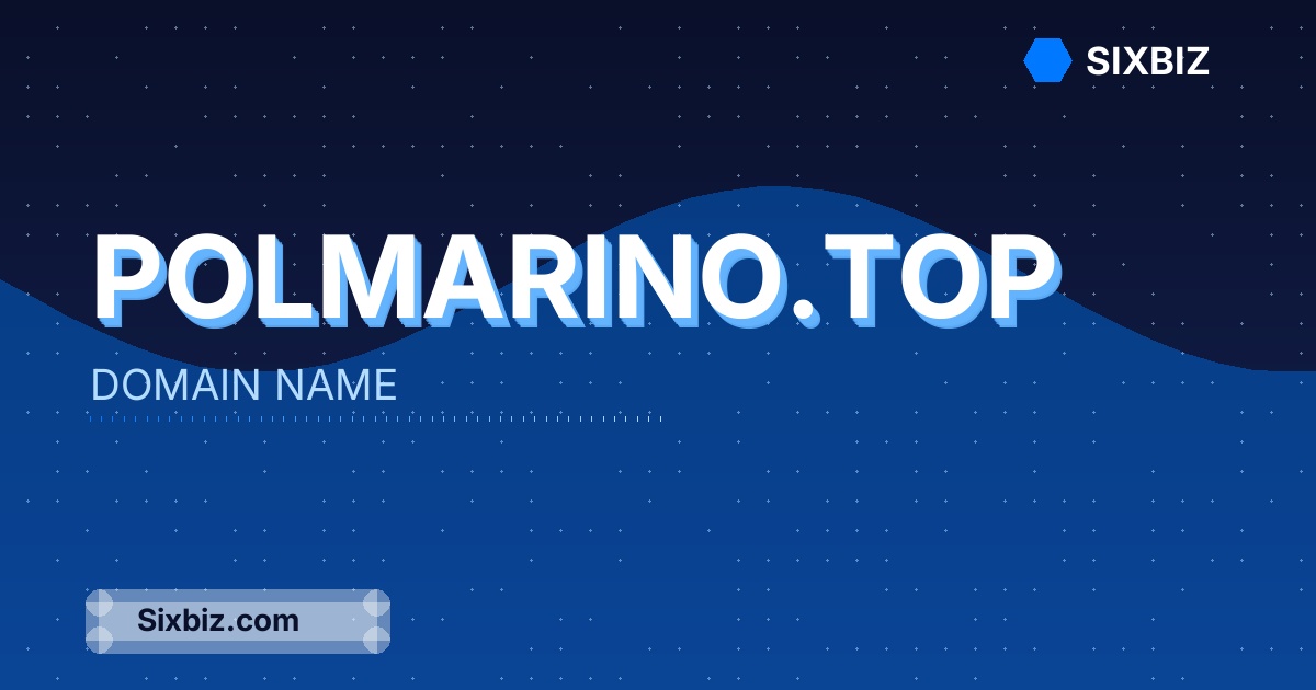 polmarino.top - Premium Domain Name For Sale