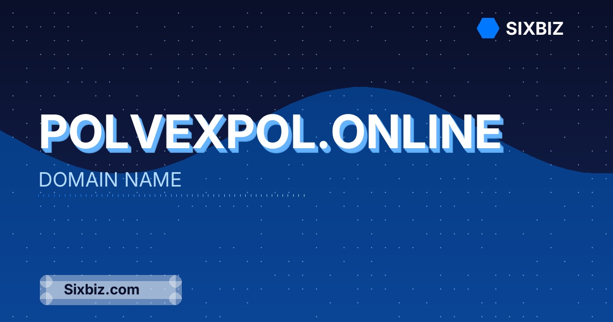 polvexpol.online - Premium Domain Name For Sale