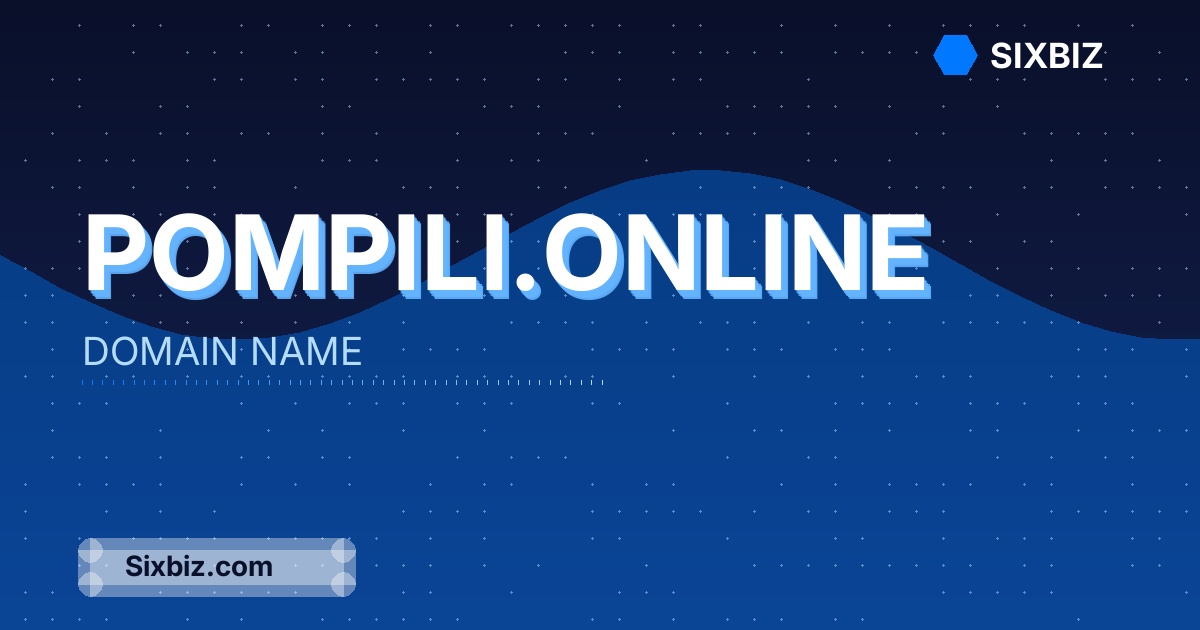 pompili.online - Premium Domain Name For Sale