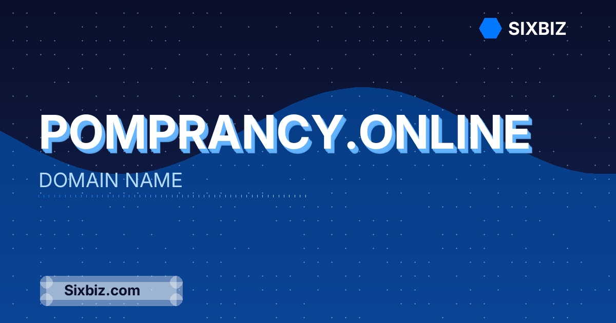 pomprancy.online - Premium Domain Name For Sale