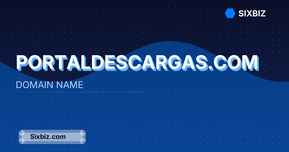 portaldescargas.com - Premium Domain Name For Sale
