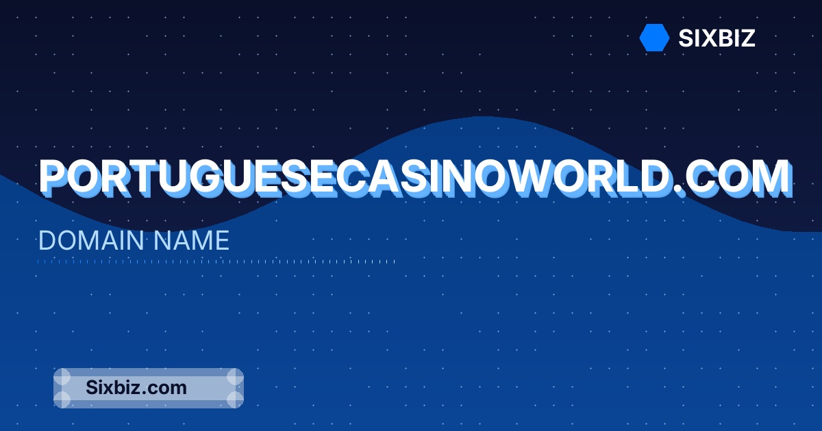 portuguesecasinoworld.com - Premium Domain Name For Sale