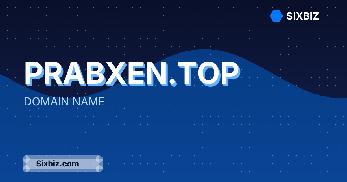 prabxen.top - Premium Domain Name For Sale
