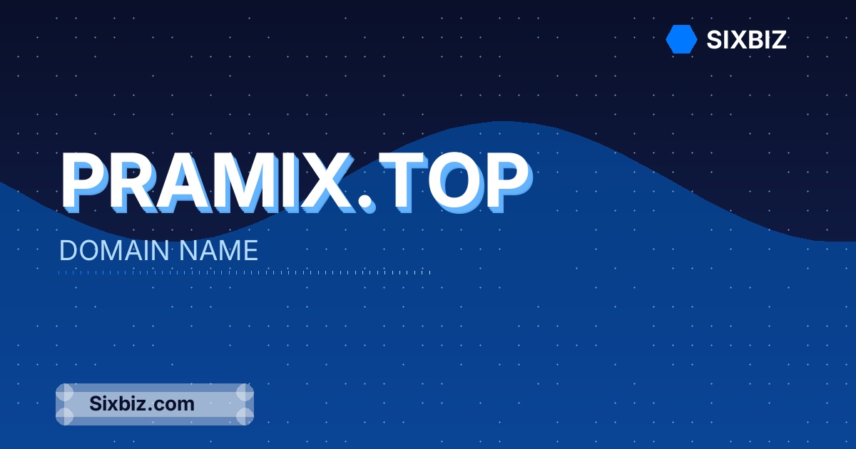 pramix.top - Premium Domain Name For Sale