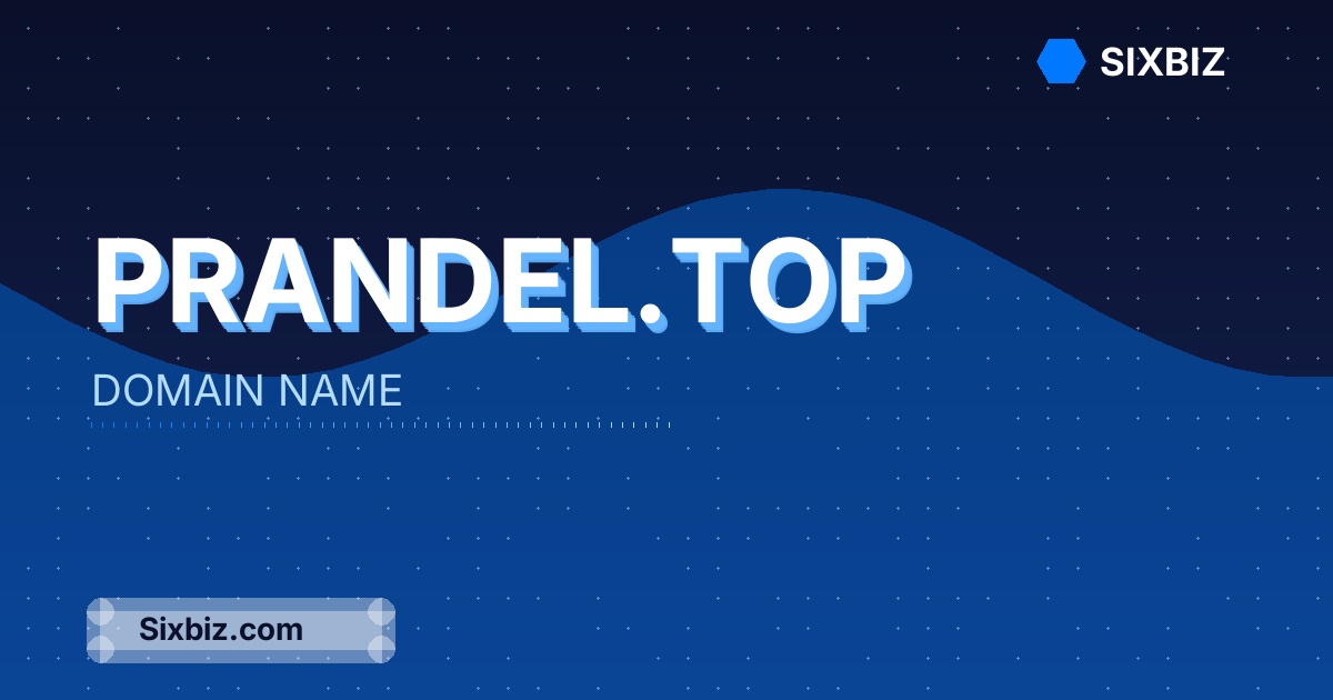 prandel.top - Premium Domain Name For Sale
