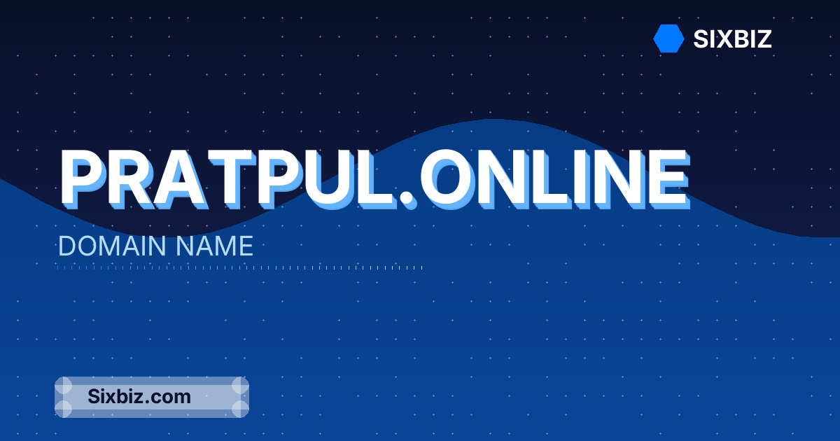 pratpul.online - Premium Domain Name For Sale