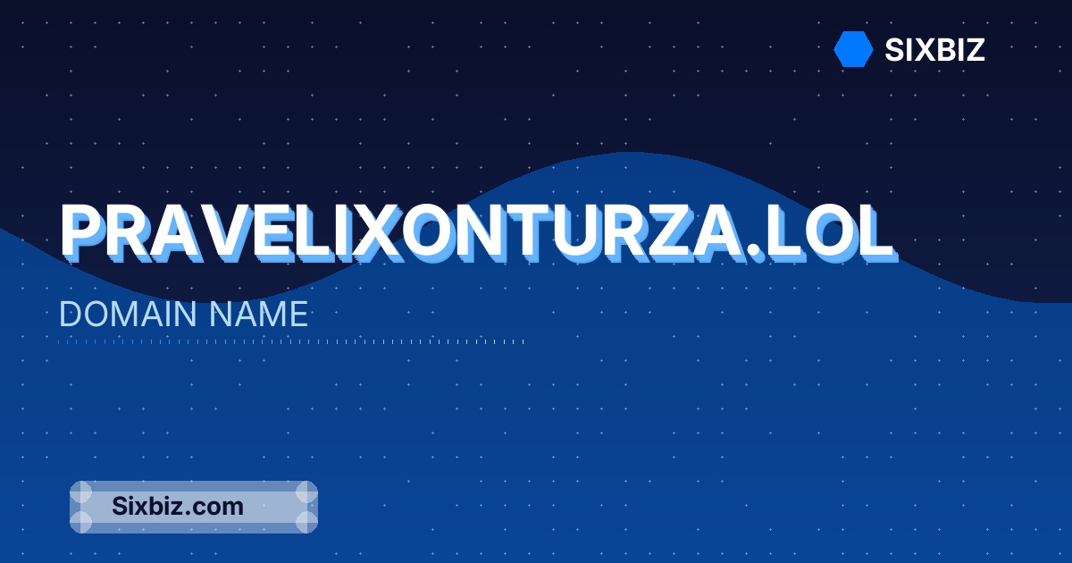 pravelixonturza.lol - Premium Domain Name For Sale