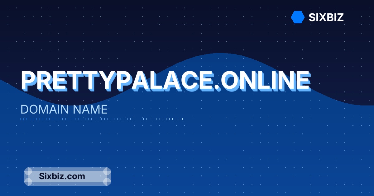 prettypalace.online - Premium Domain Name For Sale