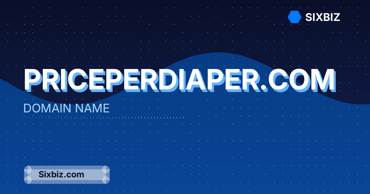 priceperdiaper.com - Premium Domain Name For Sale