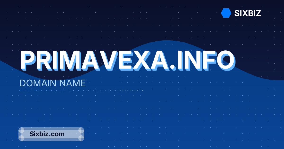 primavexa.info - Premium Domain Name For Sale