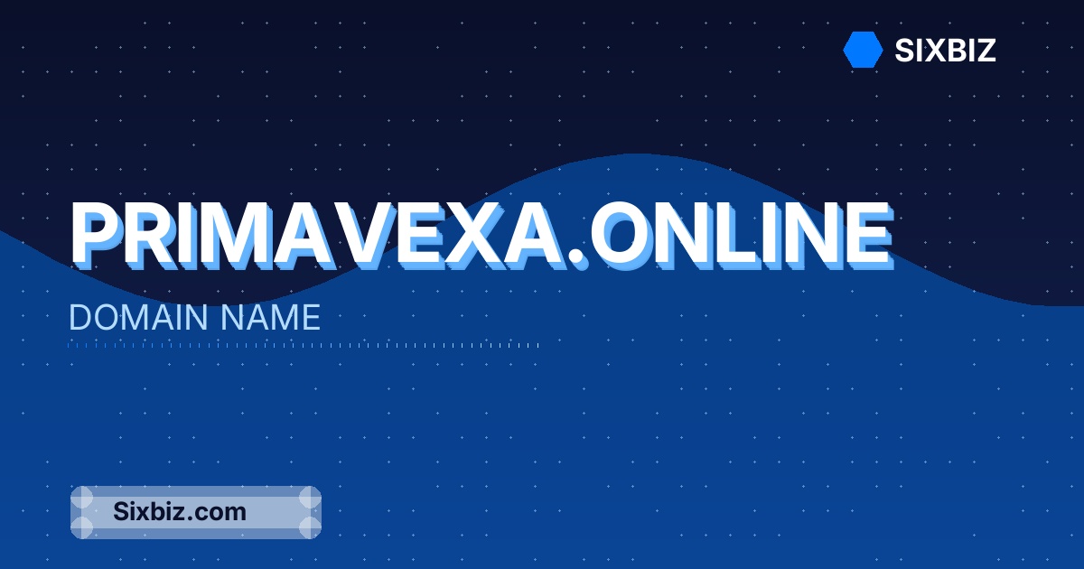 primavexa.online - Premium Domain Name For Sale