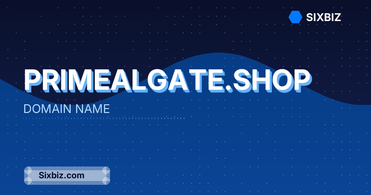primealgate.shop - Premium Domain Name For Sale