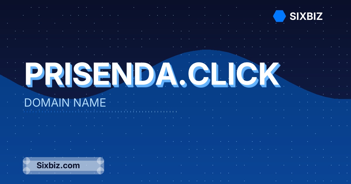 prisenda.click - Premium Domain Name For Sale