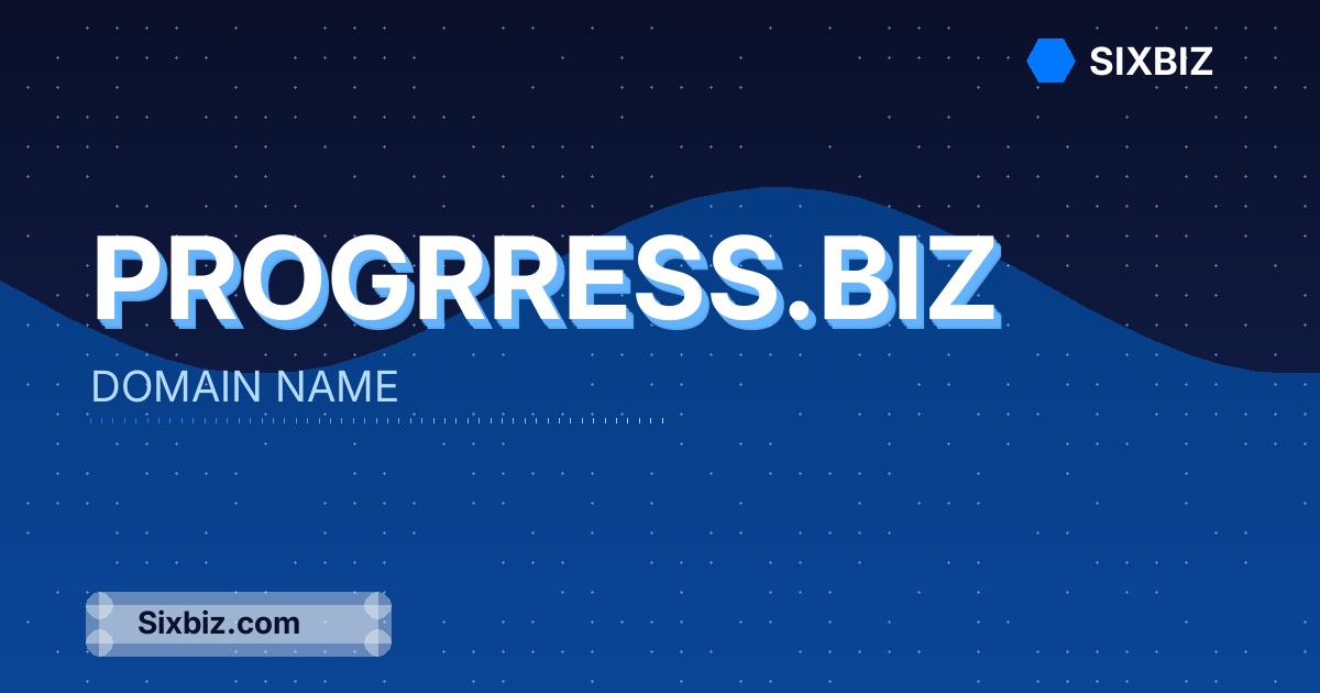 progrress.biz - Premium Domain Name For Sale